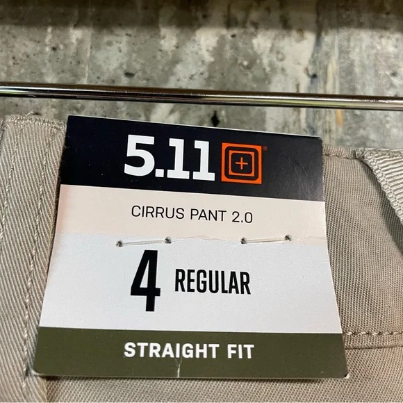 5.11 TACTICAL Women's Cirrus Pant 2.0 Size 4R In Khaki - Picture 9 of 10
